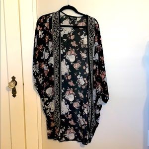 Tolani Black Kimono